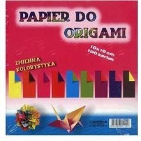 Papier do origami 10x10cm zmienne kolory