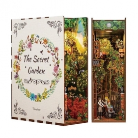 Składany Drewniany Model Book Tajemniczy Ogród