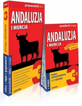 Andaluzja i Murcja 3w1: przewodnik + atlas + mapa - Piotr Jabłoński, Anna Marchlik