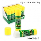 Klej w sztyfcie 15g Hinol (24szt)