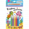 Piaskowe malowanki. W oceanie
