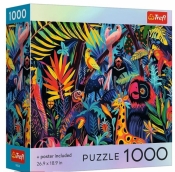 Puzzle 1000 USA Collection: In the Jungle TREFL