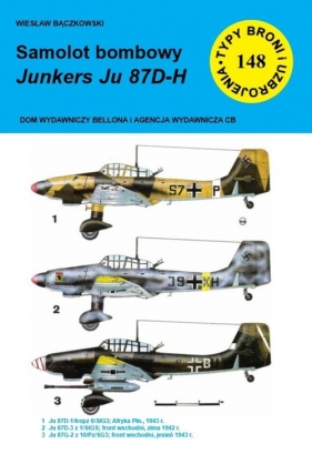 Samolot bombowy Junkers JU 87D-H - Wiesław Bączkowski