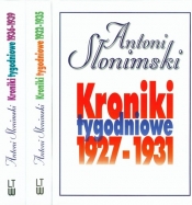 Kroniki tygodniowe. Pakiet 3 książek - Antoni Słonimski