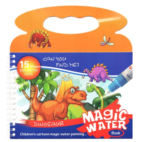 Magic Water Book. Dinosaur