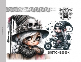 Szkicownik 200x143 24 stron 100g/m2 TW Gnomy