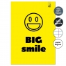 Zeszyt A4 32k.w linie z marginesem Big Smile 90g