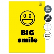 Zeszyt A4 32k.w linie z marginesem Big Smile 90g