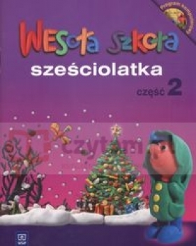 Wesoła szkoła sześciolatka Część 2 z płytą CD - Łukasik Stanisława