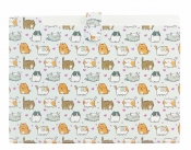 Teczka harmonijkowa A4 PP nadruk - kittens