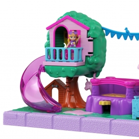 Polly Pocket: Wakacyjny zestaw - Przygoda na placu zabaw (GTM66/GTM67)