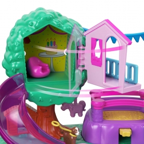 Polly Pocket: Wakacyjny zestaw - Przygoda na placu zabaw (GTM66/GTM67)