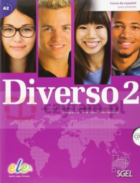 Diverso 2 podręcznik + ćwiczenia + płyta CD audio - Alonso Encina, Corpas Jaime, Gambluch Carina