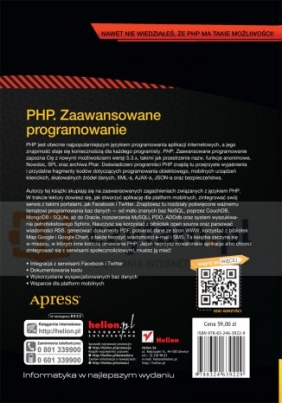 PHP Zaawansowane programowanie - Peter MacIntyre, Brian Danchilla, Mladen Gogala