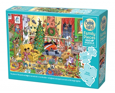 Puzzle 350 Jak złapać Świętego Mikołaja?