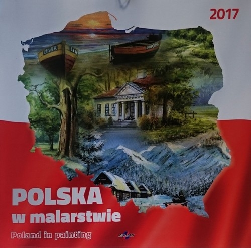 Kalendarz 2017 KD-16 ścienny duży Polska w malarstwie