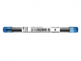 Wkład do ołówka automatycznego 2.0 mm HB orlow-techno - 6 szt