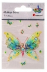 Naklejki foliowe motyl 75x89mm 9szt