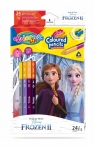  Kredki ołówkowe trójkątne Colorino Kids 24 kolorów 12 sztuk z temperówką 