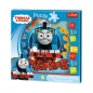 Puzzle 6 elementów Baby Fun, Lokomotywa Tomek (36123)