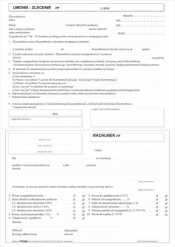 Druk samokopiujący Stolgraf Umowa - Zlecenie A4 100k. (K23)
