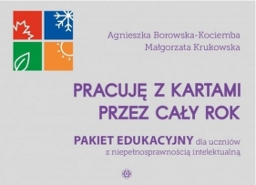 Pracuję z kartami przez cały rok - Borowska-Kociemba Agnieszka, Krukowska Małgorzata