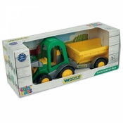 Traktor ładowarka z przyczepą Farmer w kartonie (35223)