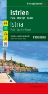 Mapa Istria Pula 1:100 000 Opracowanie zbiorowe
