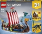 LEGO Creator: Statek wikingów i wąż z Midgard (31132)
