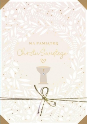 Karnet Chrzest