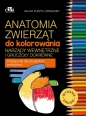 Anatomia zwierząt do kolorowania. Narządy wewnętrzne i gruczoły dokrewne - Halina Purzyc-Orwaszer