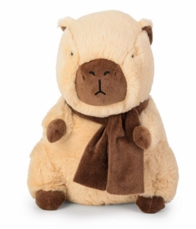 Kapibara pluszowa z szalikiem beżowa 27cm