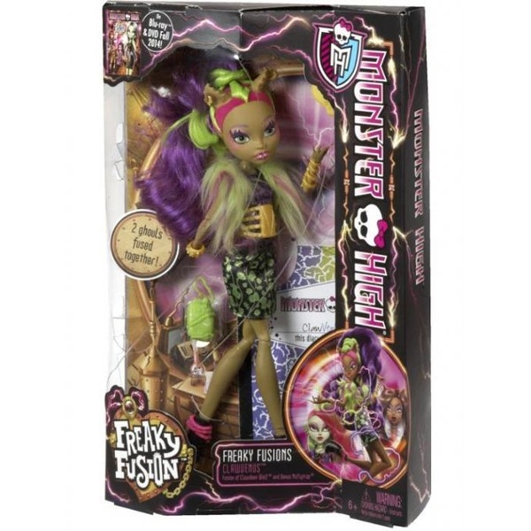 MONSTER HIGH Lalka Clawv enusUpiorne połączenie