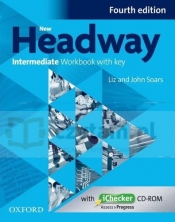 Headway NEW 4th Ed Intermediate WB +key iChecker - John Soars, Liz Soars