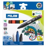 Flamastry Milan Maxi Magic 643 - 10 kolorów (8+2) (80023)