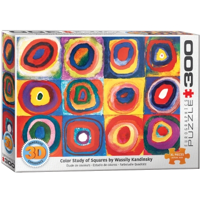 <img src='https://webimage.pl/pics/231/3/d628136303231.jpg' style='height:440px' /> Puzzle 300 3D Kandinsky Study Squares 6331-1323