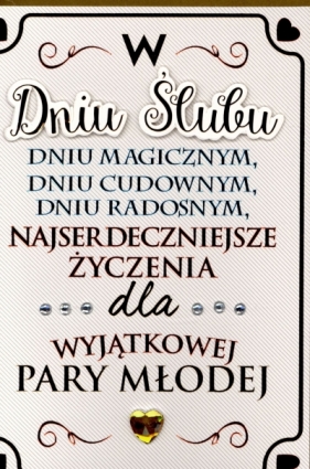 Karnet Ślub DK-498