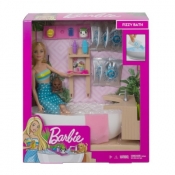 Barbie zestaw - Relaks w kąpieli (GJN32) (Uszkodzone opakowanie)