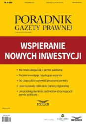 Wspieranie nowych inwestycji