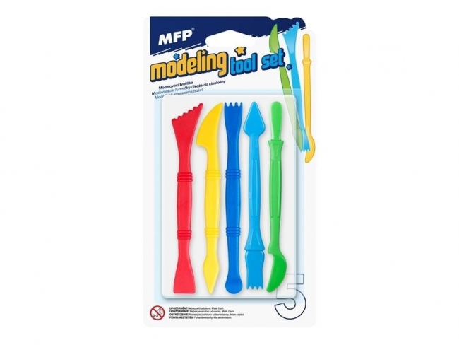 Foremki do plasteliny 5szt