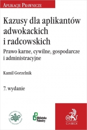 Kazusy dla aplikantów adwokackich i radcowskich.