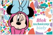 Blok techniczny biały A4/10K Minnie Mouse