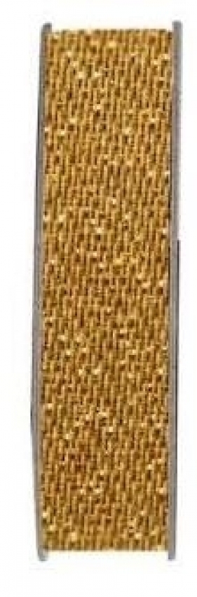 Tasiemka satynowa z brokatem 3m Golden Shine - ANT-378505