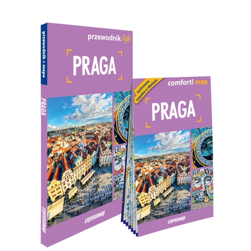 Praga light: przewodnik + mapa