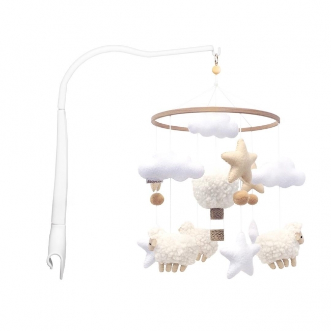 <img src='https://webimage.pl/pics/231/7/d5902479677231.jpg' style='height:440px' /> Karuzela do łóżeczka z uchwytem mocującym Nelu