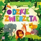 Dzikie zwierzęta. Kolorowanki - Opracowanie zbiorowe