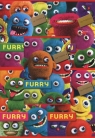 Zeszyt A5 Top-2000 w kratkę 16 kartek Furry 20 sztuk mix