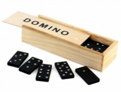 Domino w pudełku drewnianym