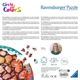 Ravensburger, Puzzle 500: Paleta kolorów. Muszle (12000823)