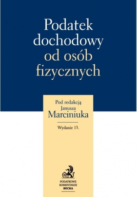 Podatek dochodowy od osób fizycznych - Marciniuk Janusz